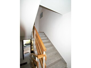 Marmorplatten, eingang im Haus