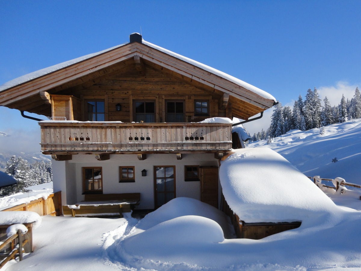 Skihütte Lang im Winter