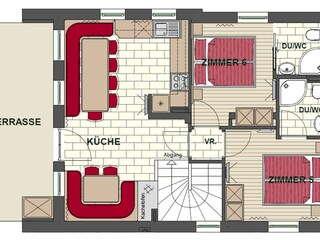 Chalet per sciare Hochkrimml Pianta del piano 22