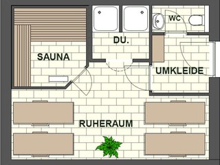 Skilodge Hochkrimml Grondplan 11