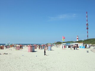 Der nur 200 m entfernte Südstrand
