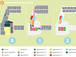 Appartamento per vacanze Den Hoorn Pianta del piano 25