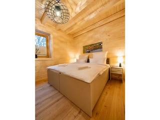 Schlafzimmer 2 mit Doppelbett