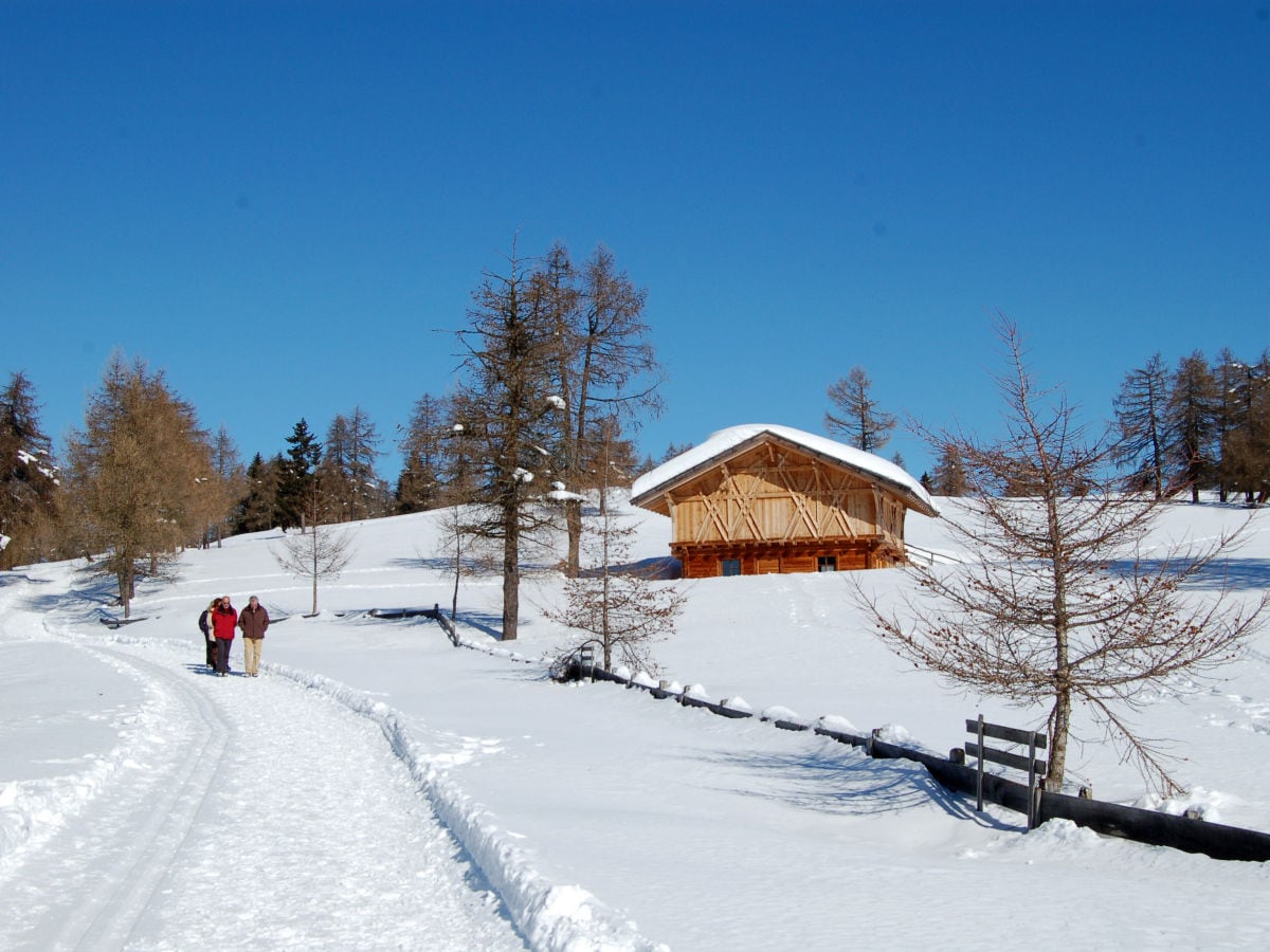 Auch im Winter gibt es gemütliche Wandertouren