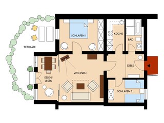 Ferienwohnung Heringsdorf (Seebad) Grundriss 18