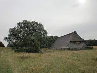 Heidschnuckenstall in Wilsede