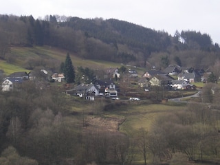 Blick auf Widdau vom Eifelblick "Stolzenley"