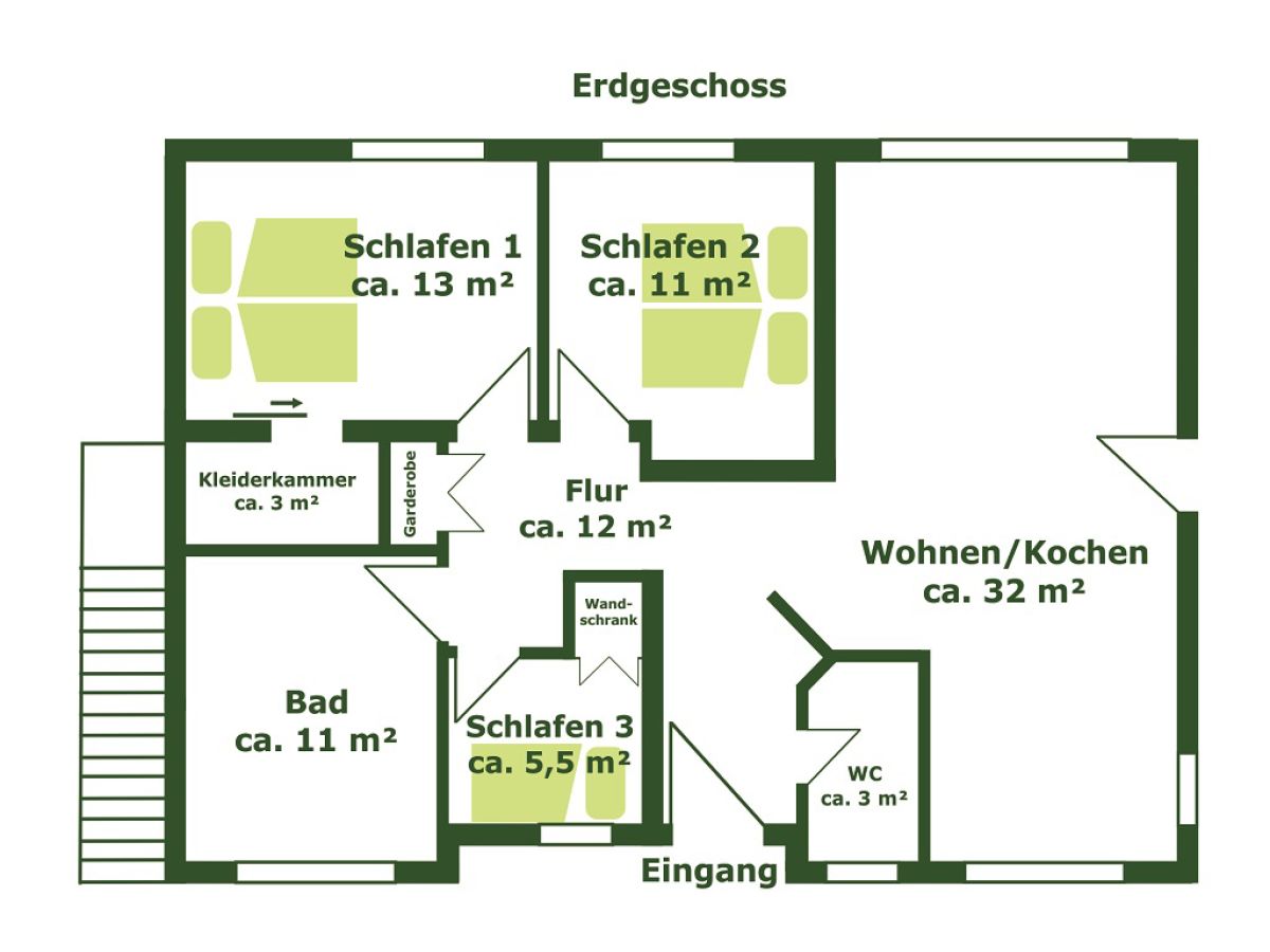 Ferienhaus Lübben Grundriss 23