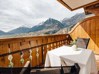 Traumhafter Blick auf die Südtiroler Berge