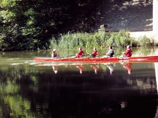 Kanufahren auf der Regnitz in Bamberg