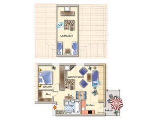 Holiday apartment Nienhagen Floor Plan 27