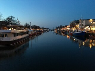 Am "Alten Strom" in Warnemünde