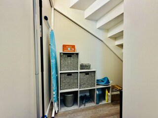 Abstellraum mit viel Platz für Ihre persönlichen Sachen