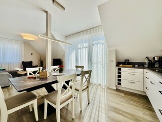 Eine offene Wohnküche, die keine Wünsche offen lässt