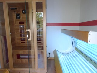 Solarium, Infrarotkabine beim SorgenlosTeam