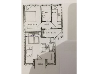 Appartamento per vacanze Herrsching Pianta del piano 14