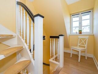 Die Treppe in den Spitzboden