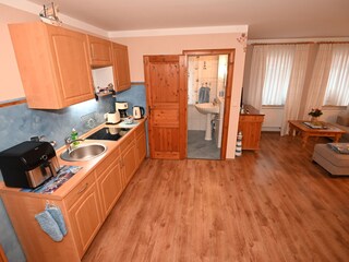 Ferienwohnung Warnemünde Küche 16