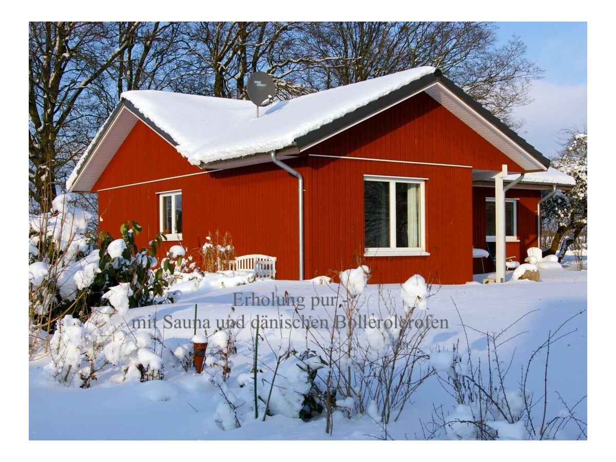 Haus im Schnee