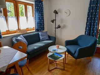 Blick ins Wohnzimmer