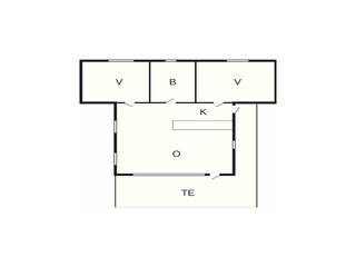 Vakantiehuis Porsheden Grondplan 21