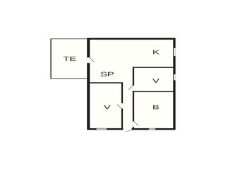 Vakantiehuis Marielyst Grondplan 18