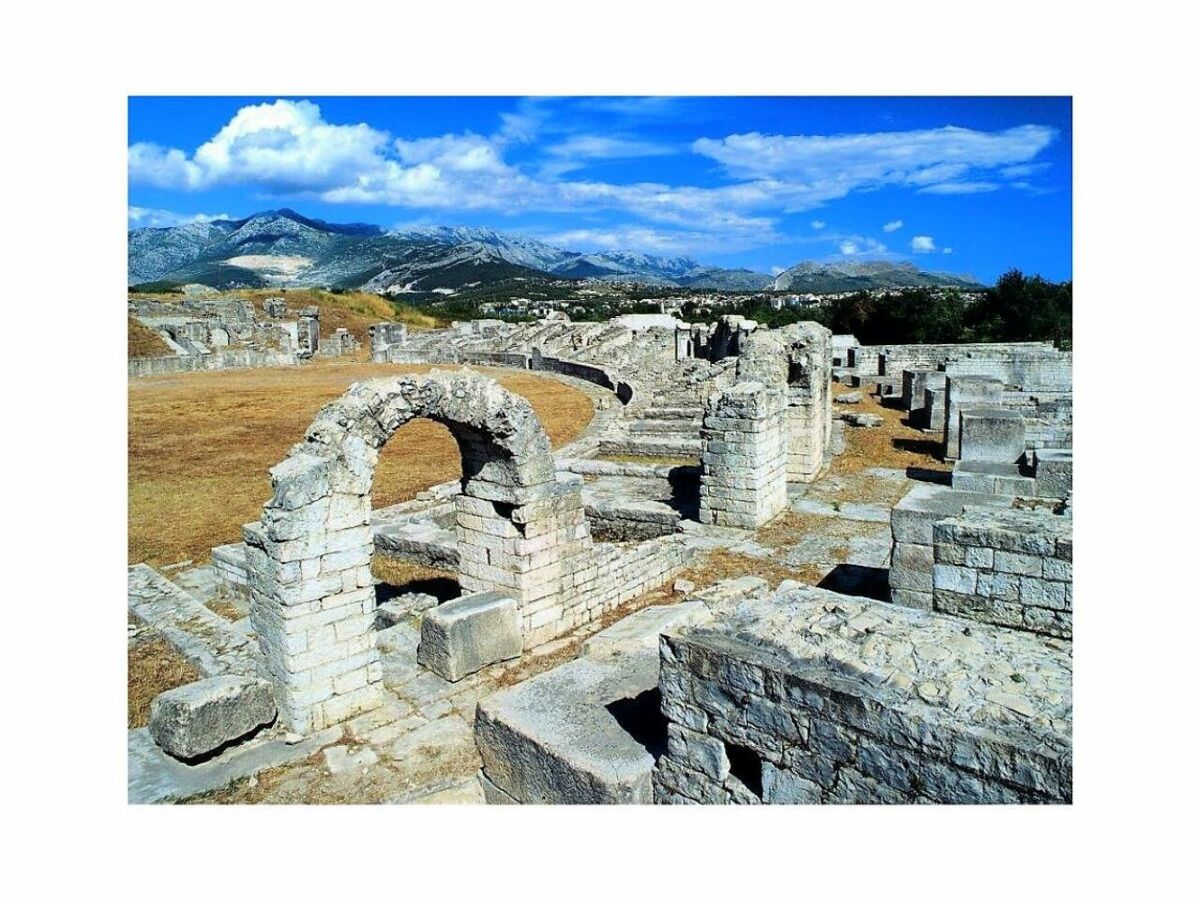 Alte Salona-Solin -Alte ausgrabungen