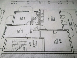 Grundriss Ferienwohnung mit Terrrasse