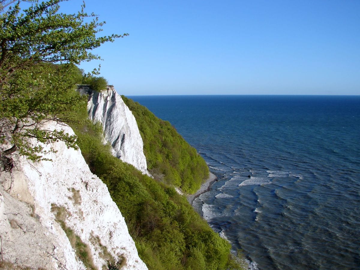 Blick auf den Königstuhl von Rügen