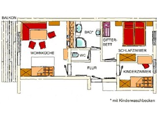 Holiday apartment Rauris Floor Plan 14