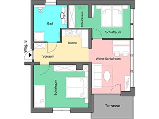 Appartamento Faak am See Pianta del piano 41