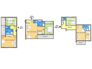 Appartamento per vacanze Faak am See Pianta del piano 25
