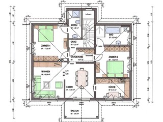 Appartamento per vacanze Grän Pianta del piano 36