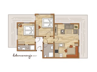 Apartamento de vacaciones Ramsau am Dachstein Plano de planta 10