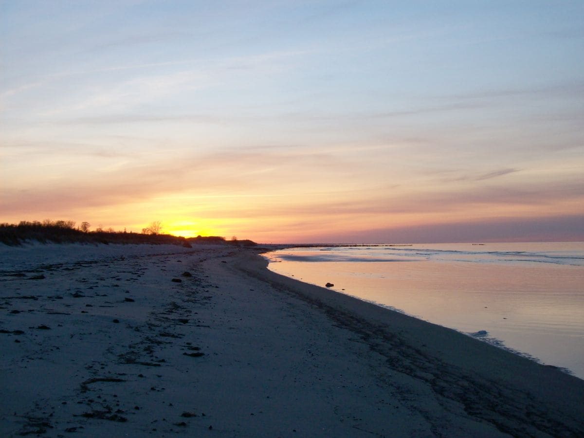 Sonnenuntergang in Zingst