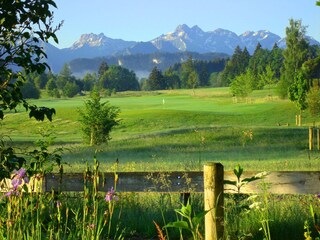 Aussicht nach Süden  vom Garten