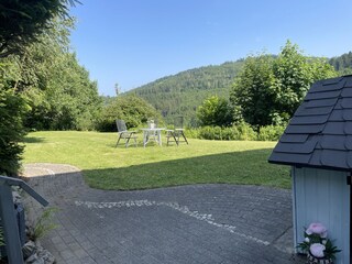 Ferienhaus Martel Garten