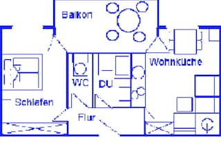 Vakantieappartement Velden Grondplan 26