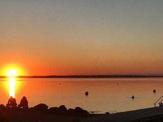 Schöne Sonnenuntergänge Langballigau