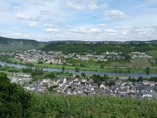 Blick von der Burg auf Dieblich