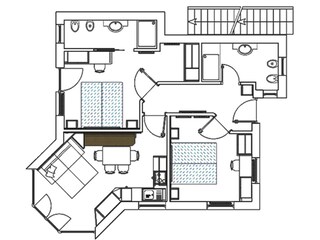 Appartamento Wolkenstein in Gröden Pianta del piano 20