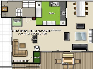 Villa Bergen aan Zee Plano de planta 28