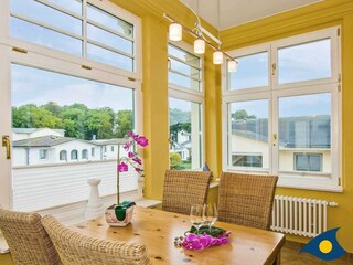 Loggia mit Essbereich