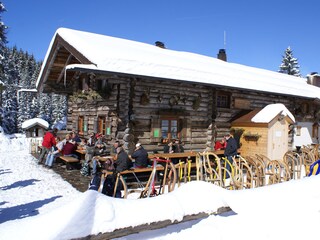 Rodeln von der Drehhütte