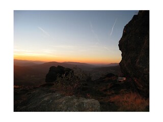 Sonnenuntergang am Silberberg