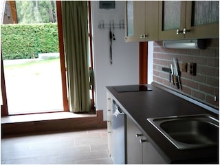 zweite Küche mit Schlafzimmer in Erdgeschoss