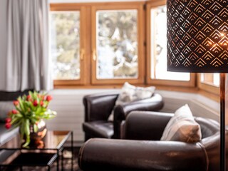 Chalet Davos Living Room 13