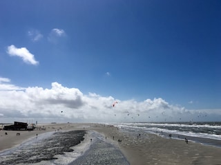 Der Strand von St. Peter-Ording ist ganz nah
