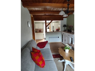 Wohnzimmer und Küche