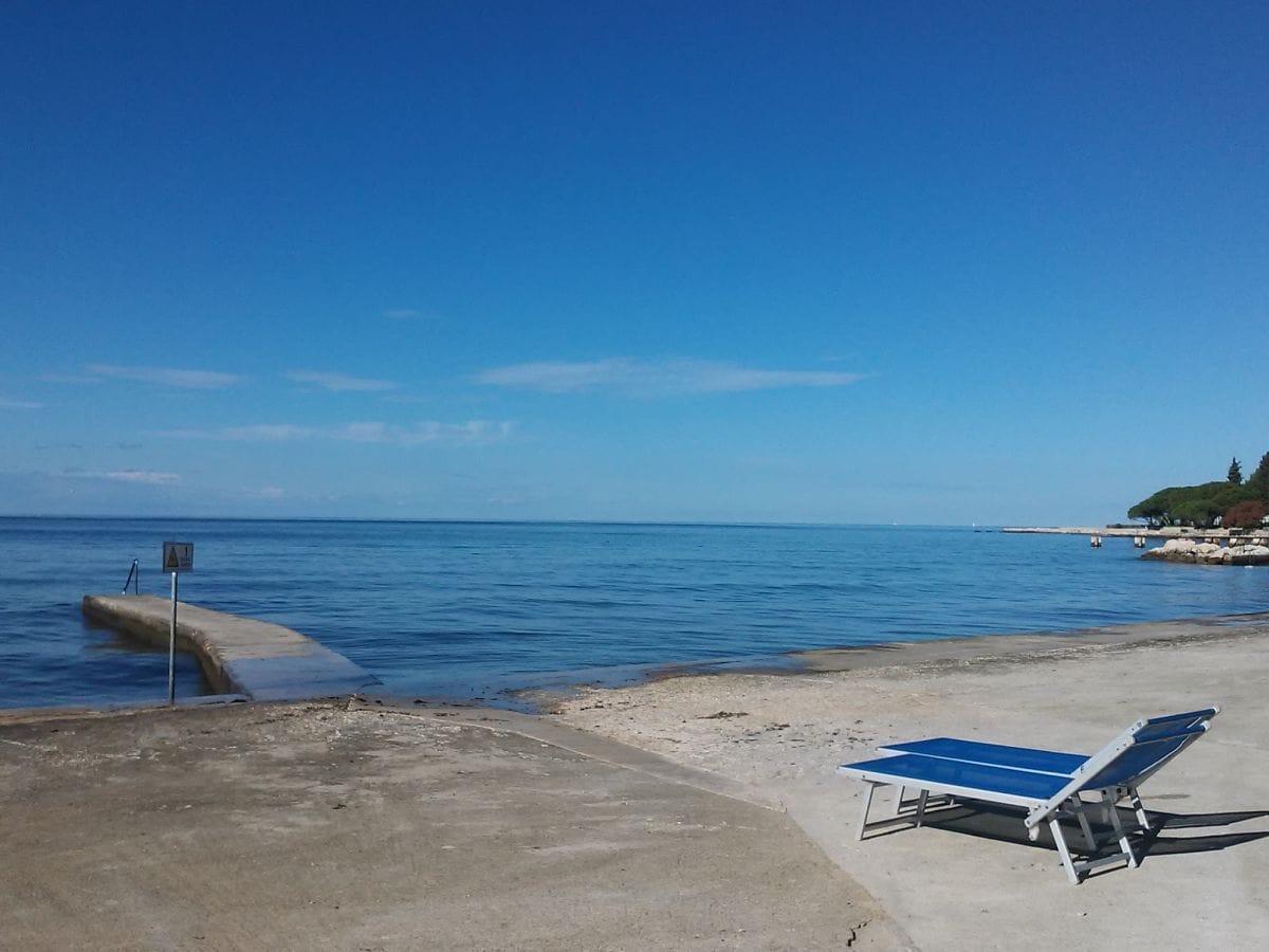 Strand im Winter